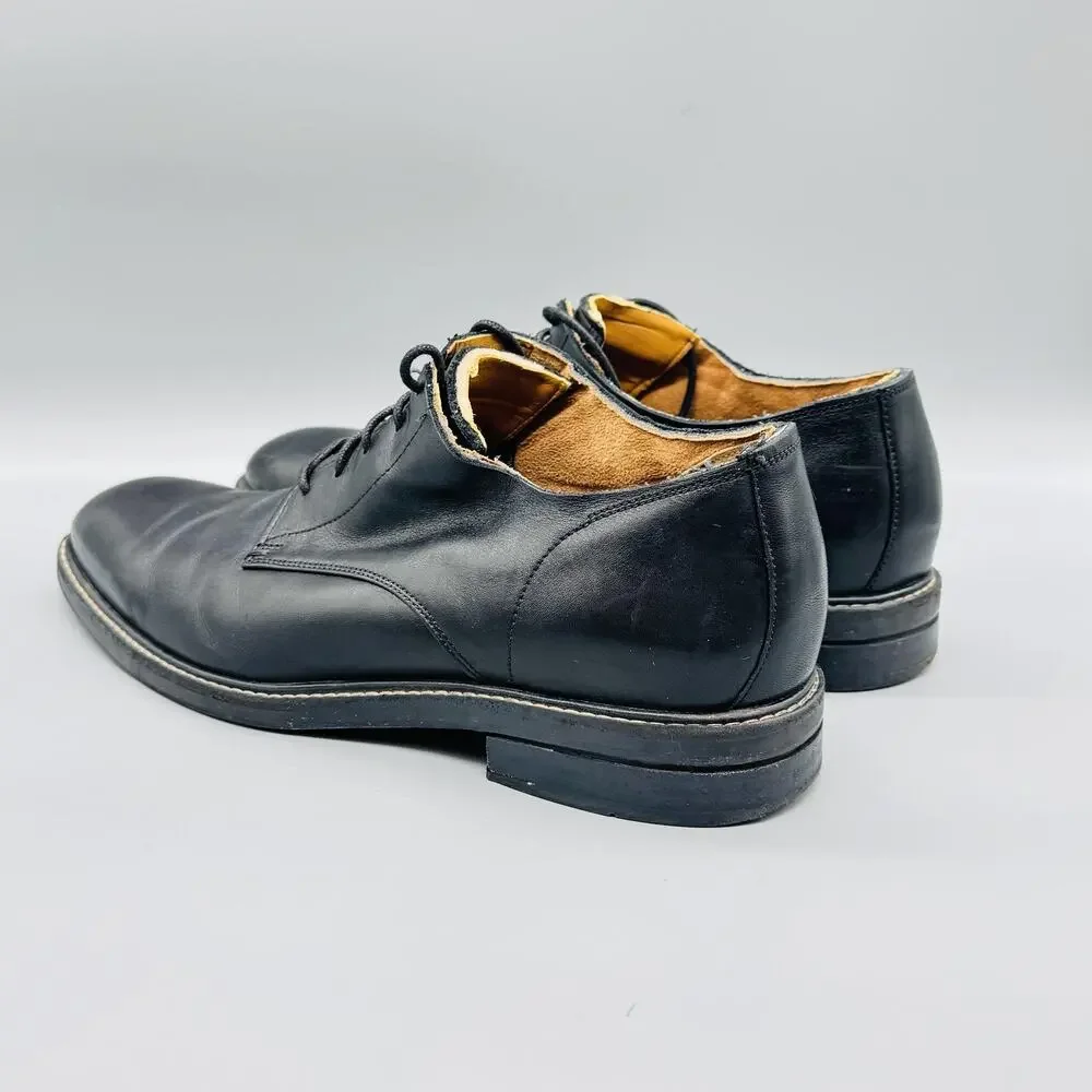 Cole Haan Shoes Mens 11 Black Leather Grand OS Derby Oxford Lace Up Dress Casual